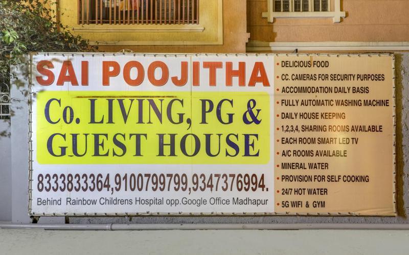 Sai Poojitha Company Living Pg And Hotel *