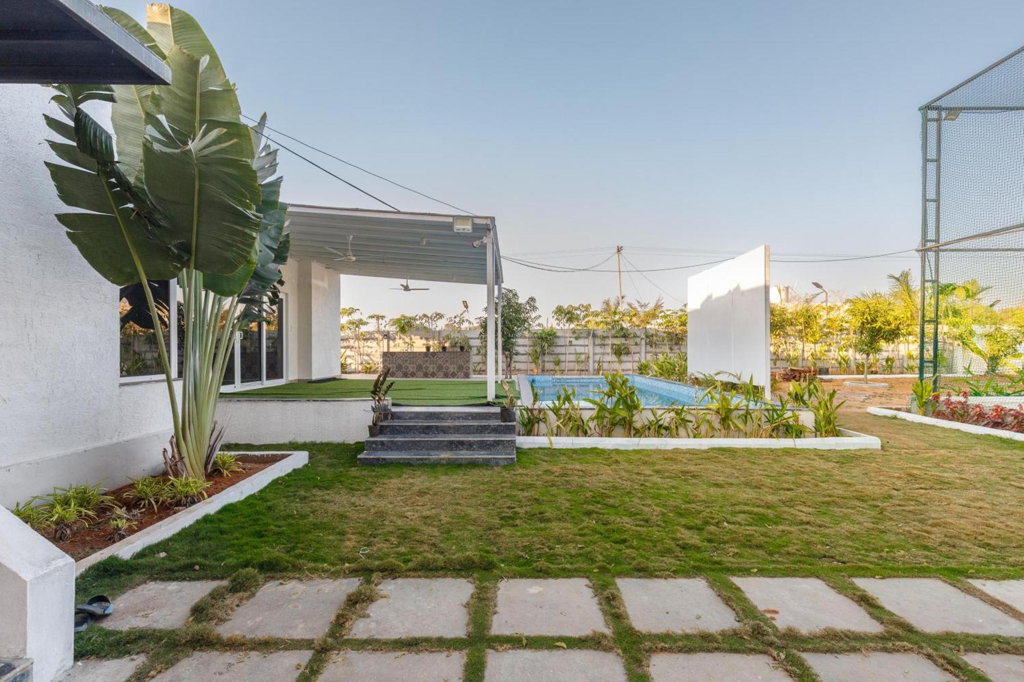 Villa Serene Retreat By Stayjadepoolbasketball Court *