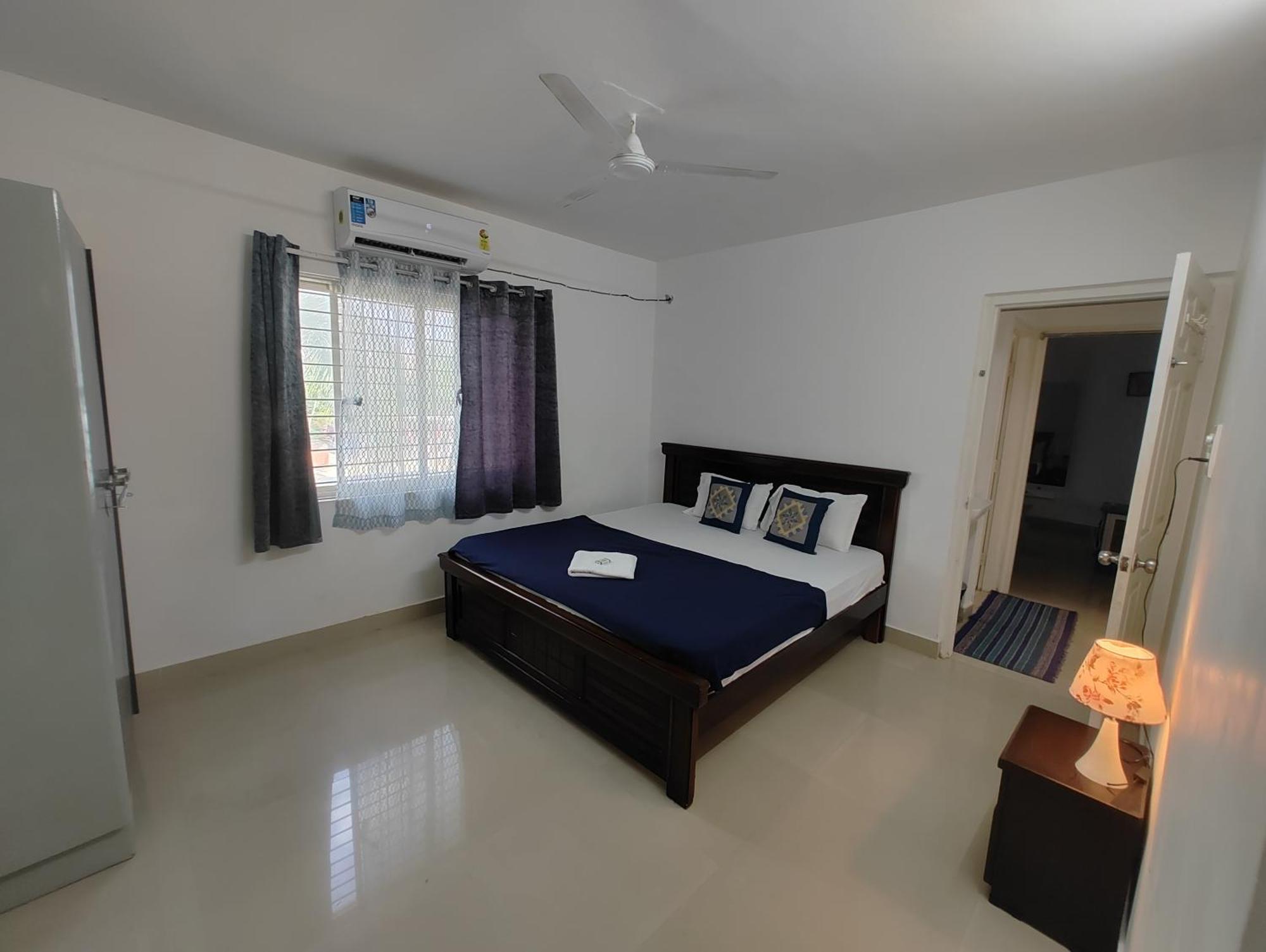 Apartment Nk Homes - 2bhk Serviced - Full Furnished & Full Kitchen, Wifi & Balcony *