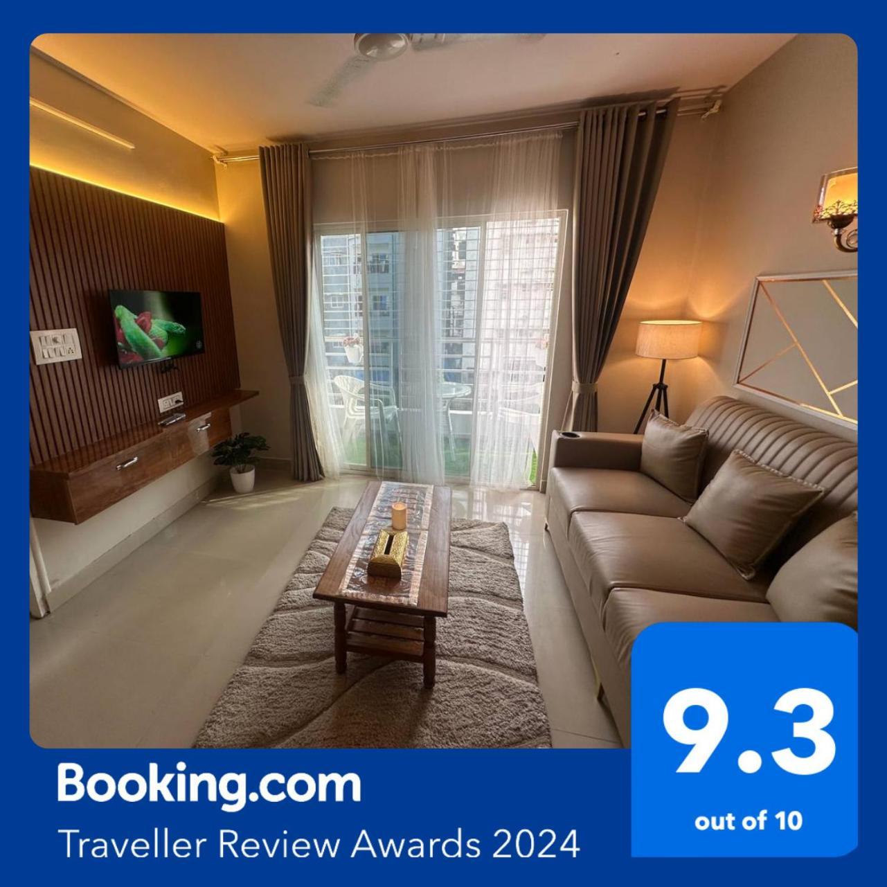 Nk Homes - 2bhk Serviced - Full Furnished & Full Kitchen, Wifi & Balcony