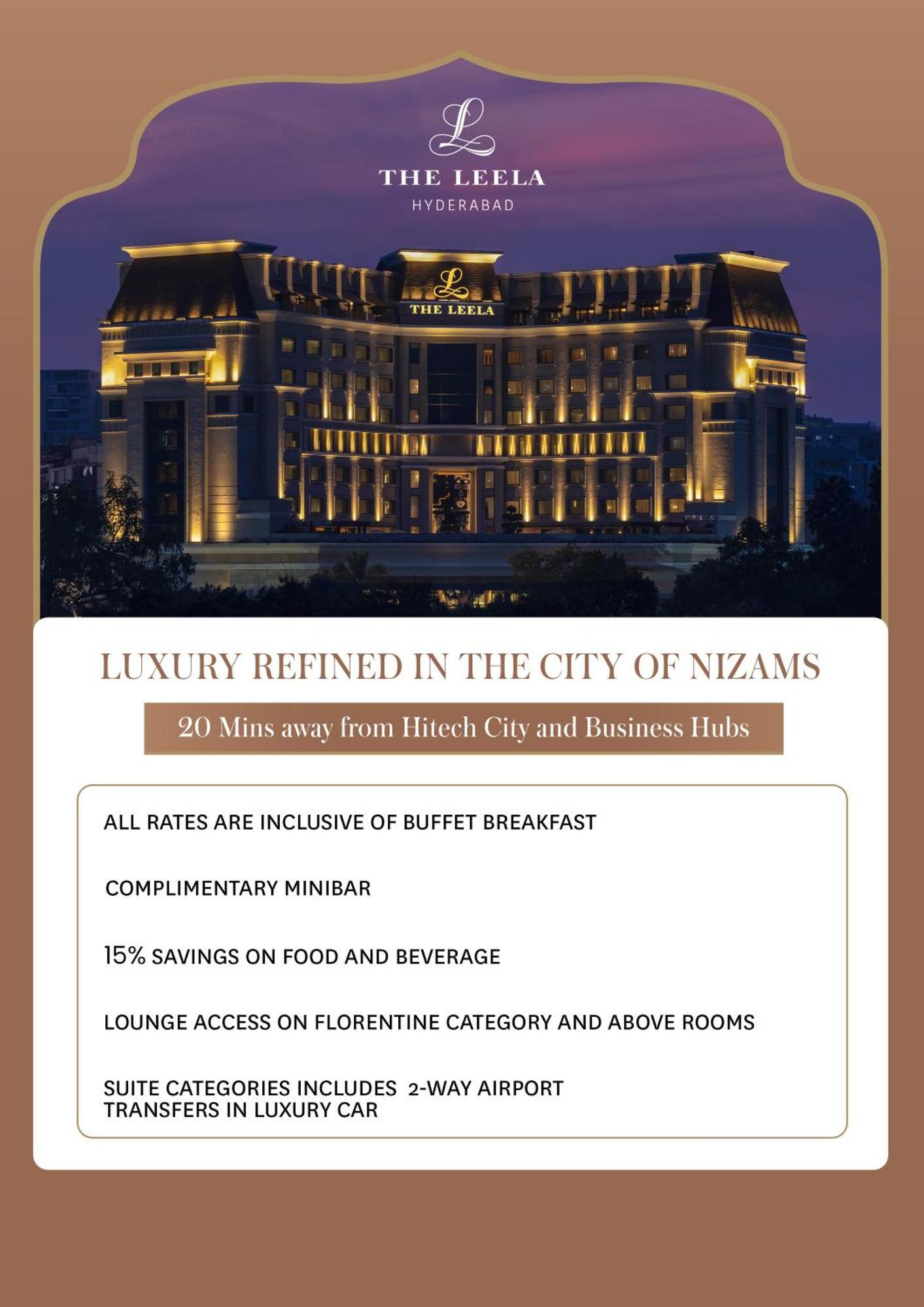 Hotel The Leela Banjara Hills 5*