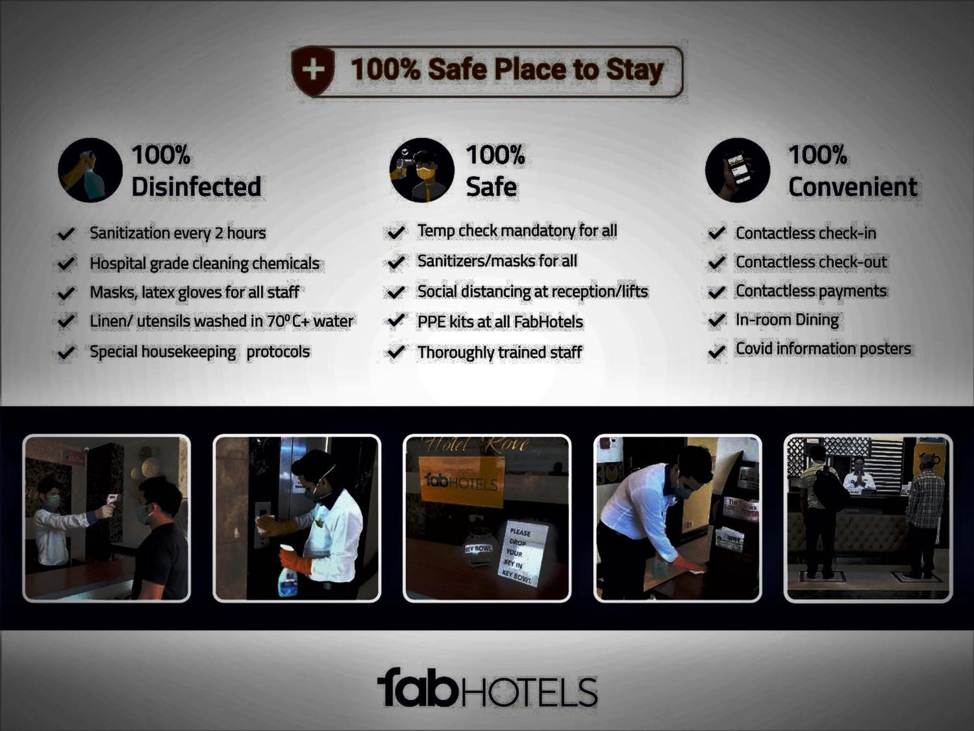Hotel Fabhotel A&m - Nr Lv Prasad Institute, Banjara Hills Hyderabad