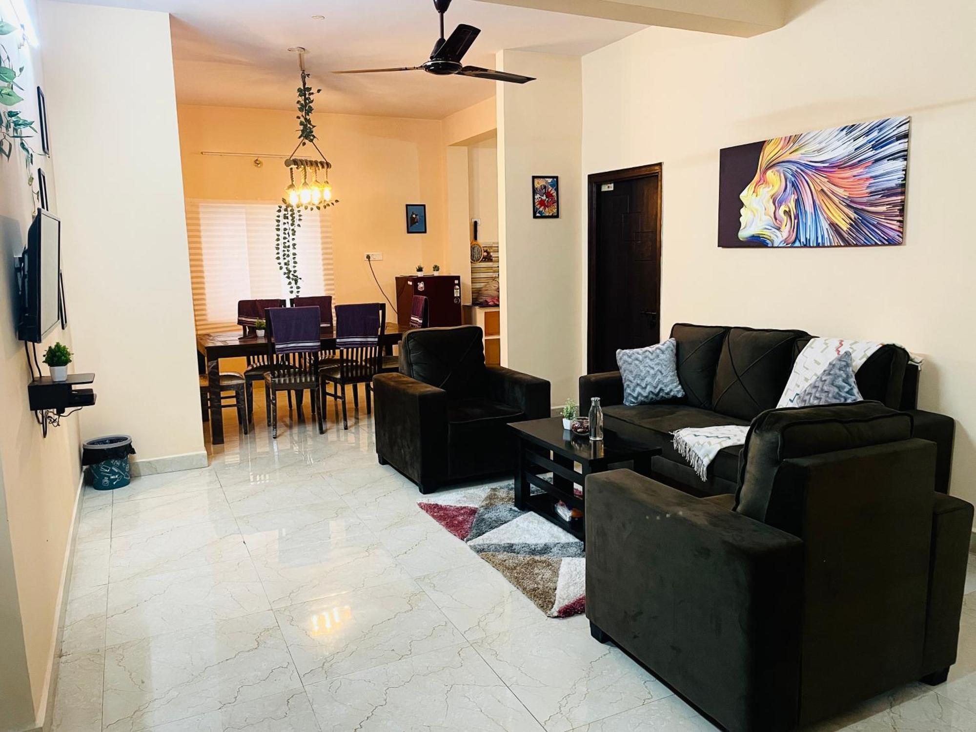 Charter 3bhk Luxurious Flat In Manikonda Apartment *